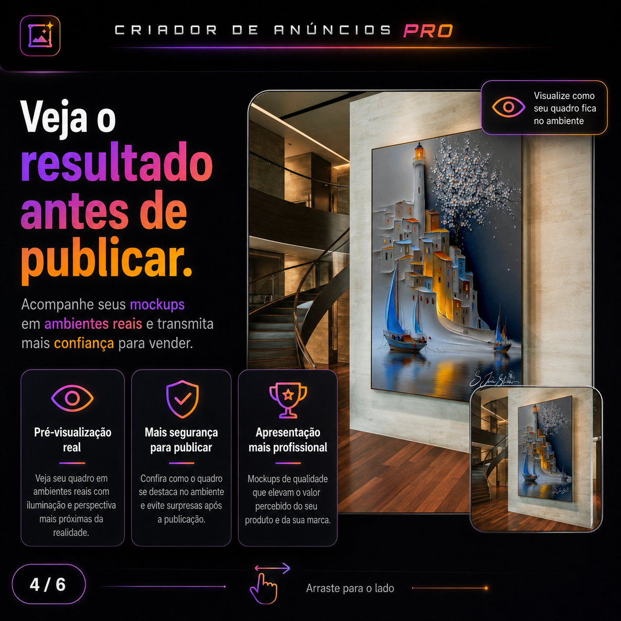 Exemplo de anúncio de quadro 4