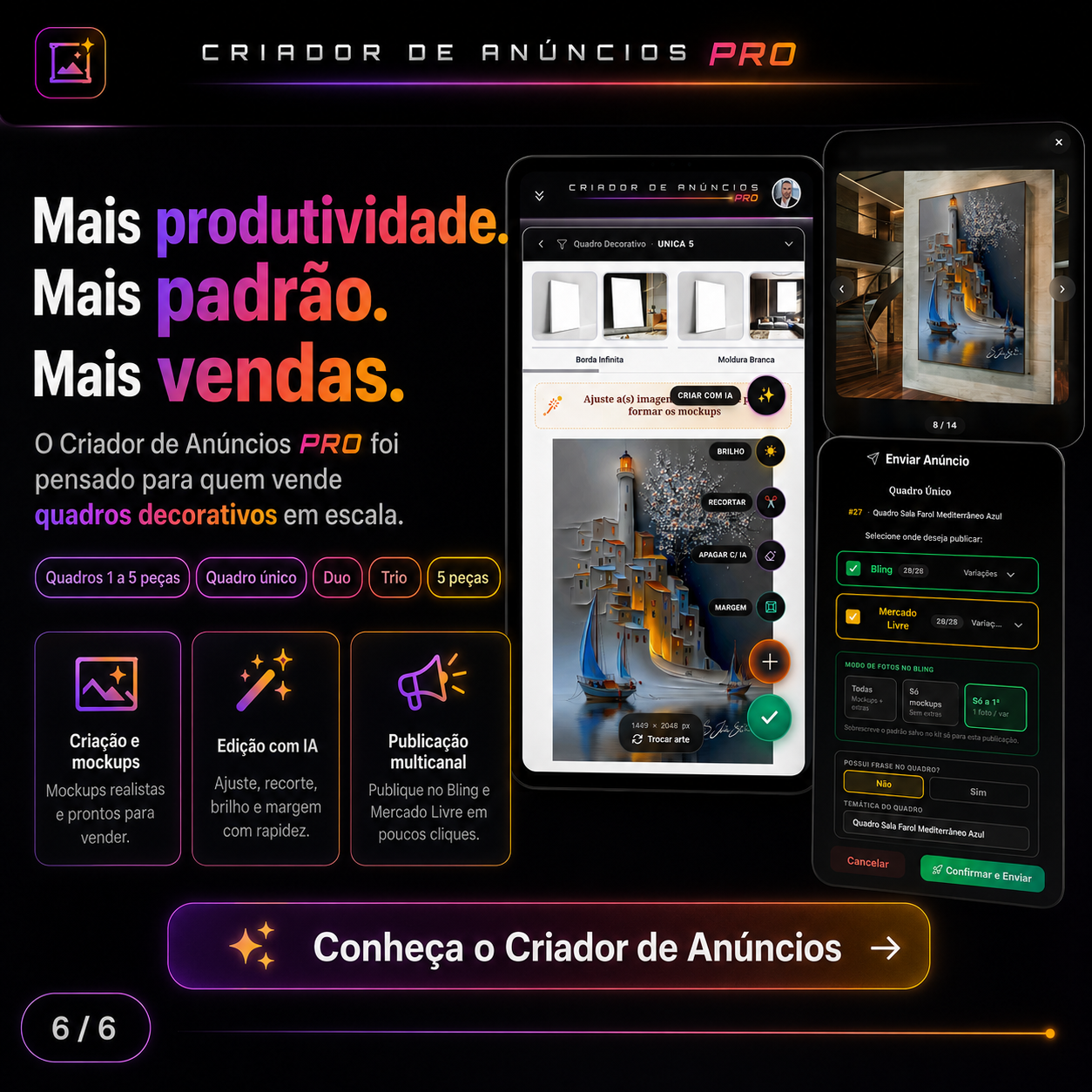 Exemplo de anúncio de quadro 6